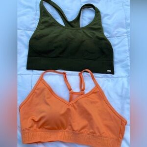 Pink Victoria two sport bra size M